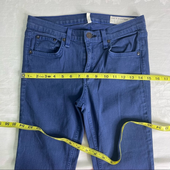 Rag & Bone Skinny Stretch Jeans in Maya Blue Size 27 - Picture 7 of 13